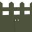 22cm H x 103cm W Steel Hardware-123601063