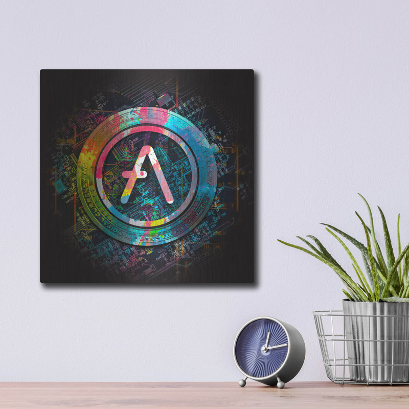 «Aave Crypto Power» par Valentyn Artemenko, H 12 po x l 12 po