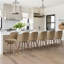 Tabouret de comptoir pivotant 26 po Makylia-1851578247