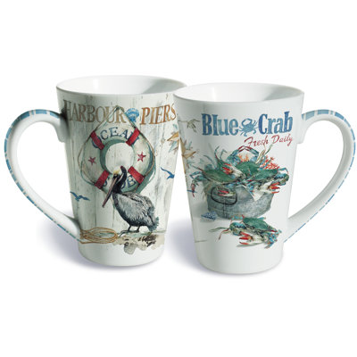 Bayside Porcelain Coffee Mug