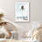 Americanflat Picture Frame - Frame with Mat - Wide Molding - Shatter-Resistant Glass-101064367-101064380