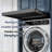 Above-Dryer Retractable Laundry Rack - Hidden Pull-Out Garment System-1001544607