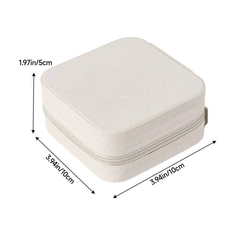 Jewellery Box + Dividers, White