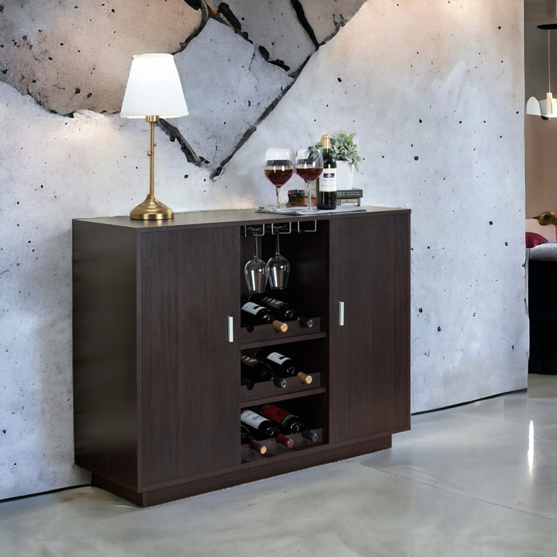 Armoire à vin, armoire à 2 portes, armoire à espresso