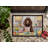 Decorating Easter American Water Spaniel Doormat-112770024