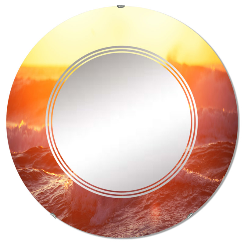 Miroir de salle de bain sans cadre, 24 po x 24 po
