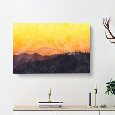 Sunset View - Wrapped Canvas