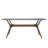 Alxander Glass Top Dining Table