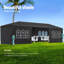 Pavillon de jardin 10 pi x 30 pi avec 8 parois latérales amovibles-128504559