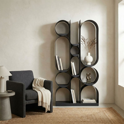 Letty Geometric Bookcase