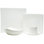 Red Vanilla Extreme White 20 Piece Dinnerware Set, Service for 4