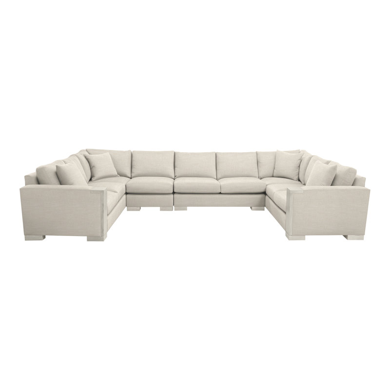 Abingdon By Michael Weiss Upholstered Sectional Symmetrical, Tommy Flax, Wrenn
