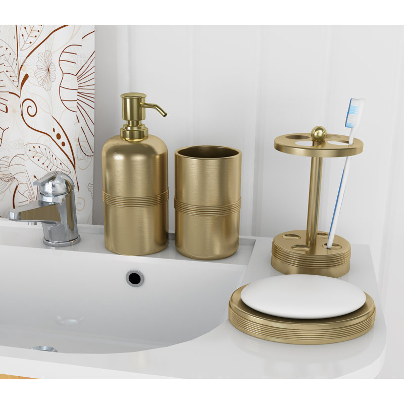 Jewel Bathroom Accessory Set