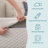 Lucid 4" Bamboo Charcoal and Gel Memory Foam Mattress Topper with cover - Full-97749678-117393676