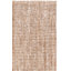 Tapis tissé à la main en jute/sisal naturel/ivoire Alda-25297923