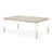 Penthouse Extendable Rectangular Dining Table - Ash Gray