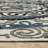 Inessa Oriental Machine Woven Stain Resistant Indoor/Outdoor Area Rug -1453548947