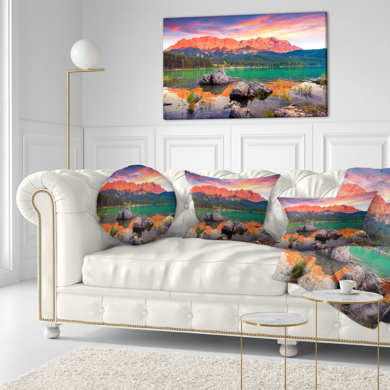 Housse de coussin rectangulaire et insert