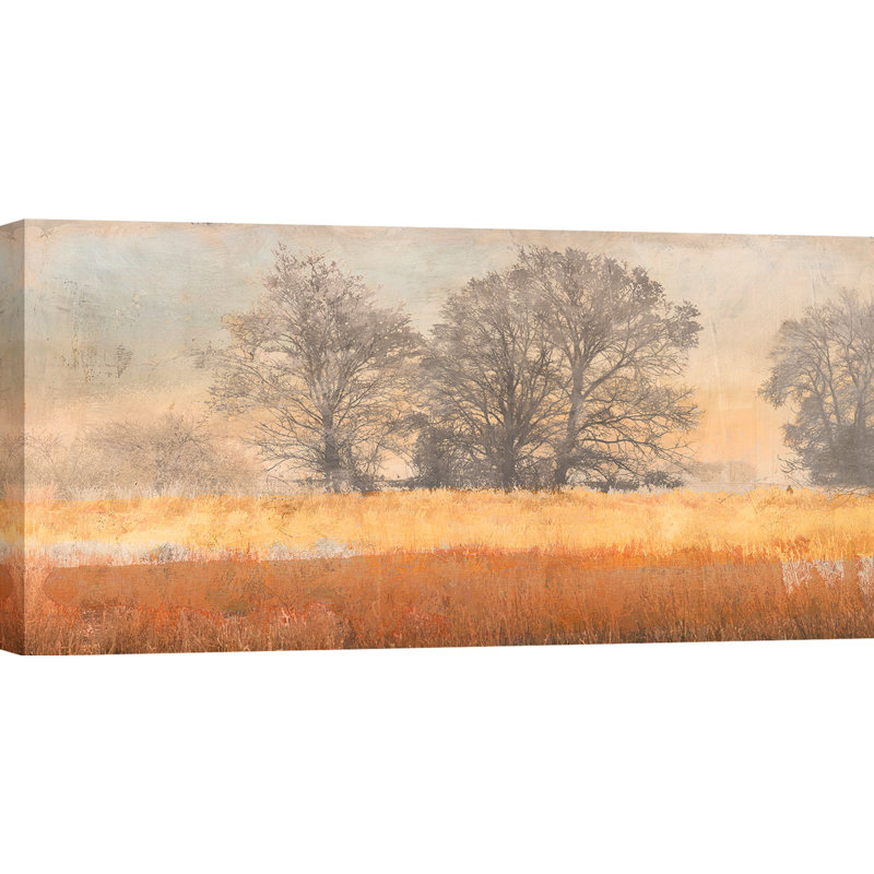2AI6375 Trees In The Mist by Alessio Aprile - Wrapped Canvas Art Prints, 50cm H x 100cm W x 4cm D