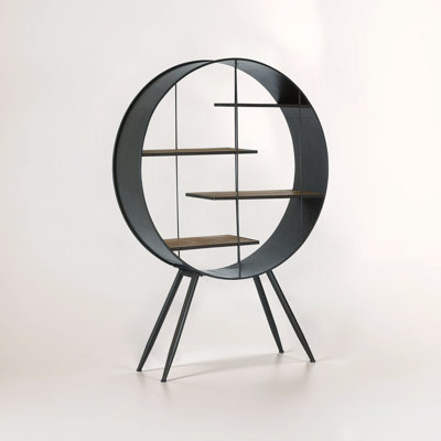 170cm H x 118cm W Iron Bookcase