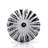 Floral 1-1/4'' Distressed White Cabinet Knob Drawer Knob-24408406