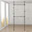 Jasonpaul Metal Adjustable Clothing Rack