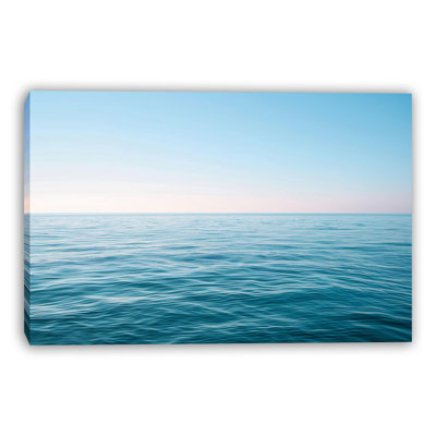 Open Sea Calm Wrapped Canvas Wall Art