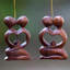 Ensemble de 2 figurines ornementales