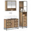 Vanity & Mirror Set