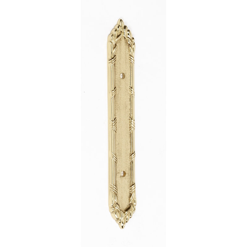 Brass Back Plate, Polished Brass