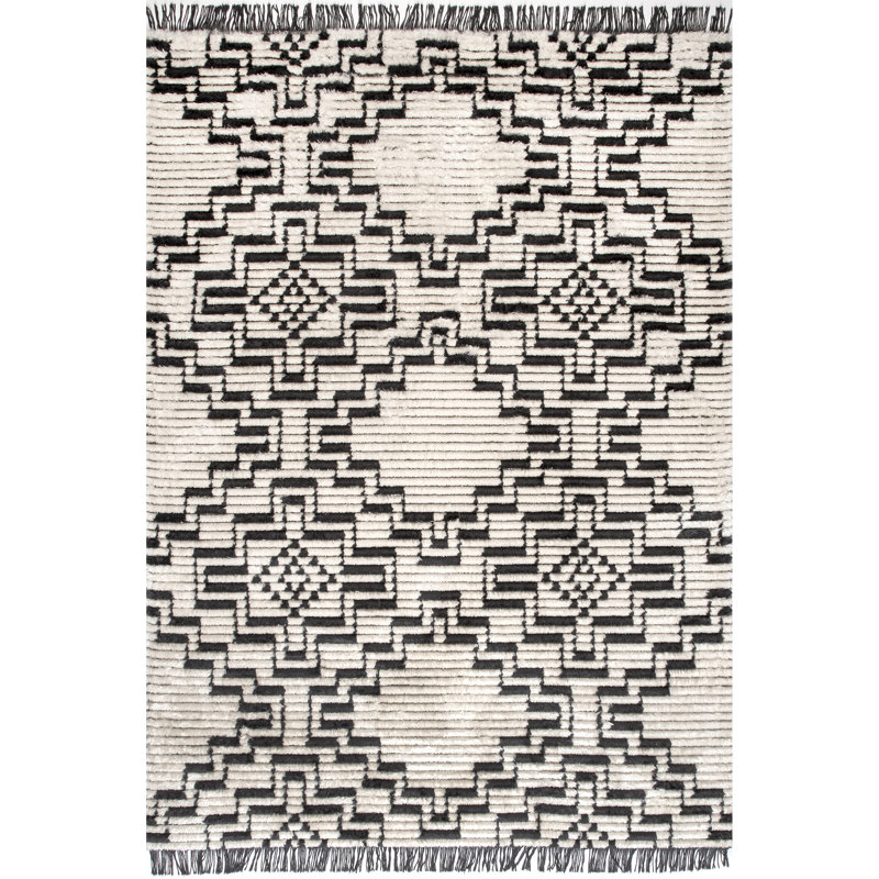 Jowan Geometric Indoor Rug, Rectangle 3' x 5'