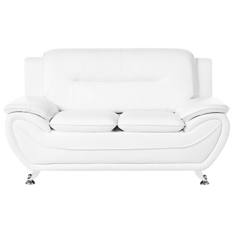 Sofa LEIRA Faux Leather , White, 2