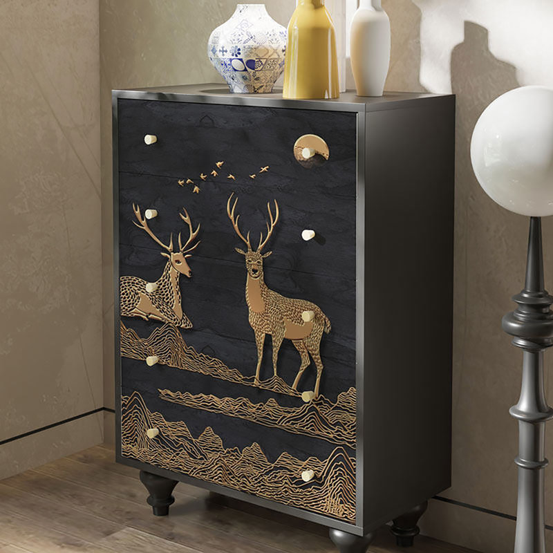 Armoire de décoration vintage French Light Luxury Home