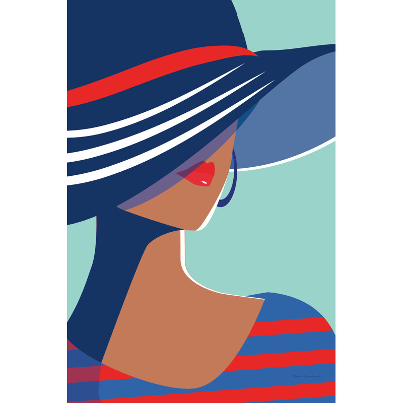 «Beach Chic I» par Omar Escalante - impression sur toile tendue, H 30 po x l 20 po