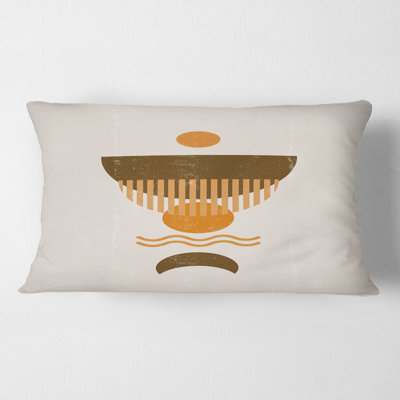 Abstract Throw Pillow