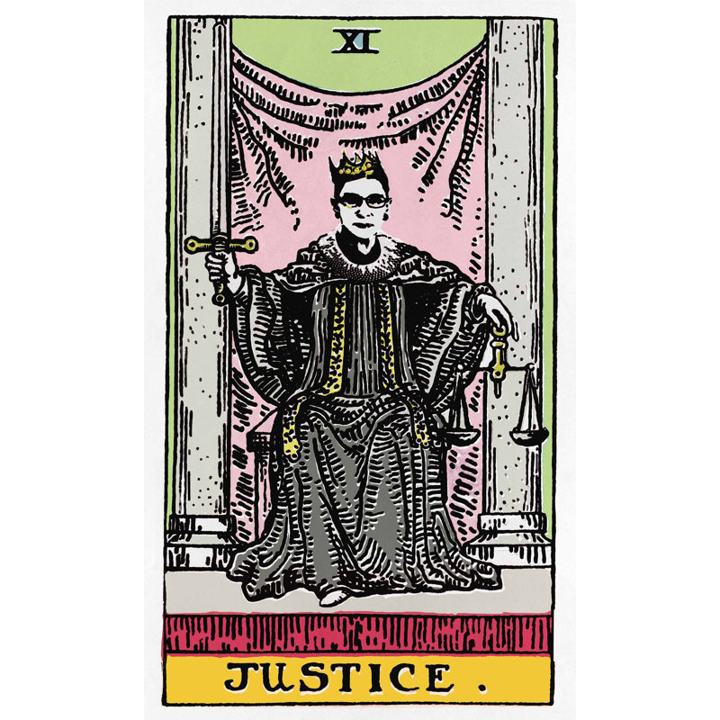 The Justice Print by Rita Taverni, No Frame, 31" H x 19" W