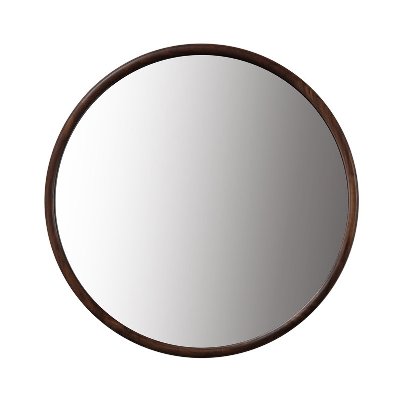 Zen , 29,52 po x 29,52 po, Rond, Noyer