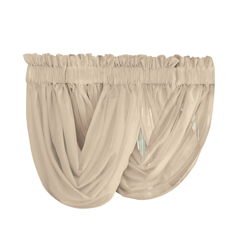 Furman Swag Window Valance, Taupe