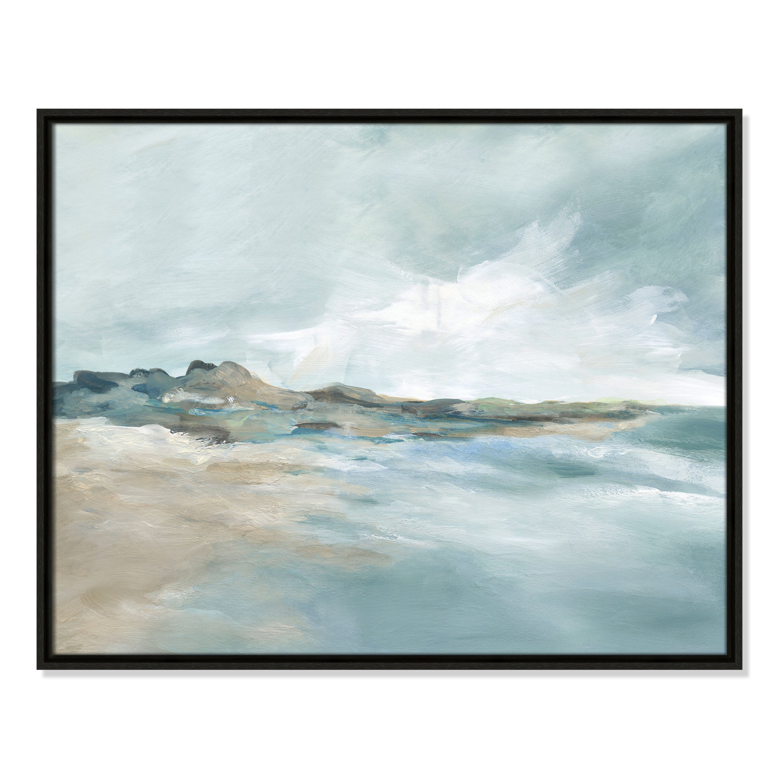 Sandpoint Print by Carol Robinson, Espresso, 23.5" H x 29.5" W