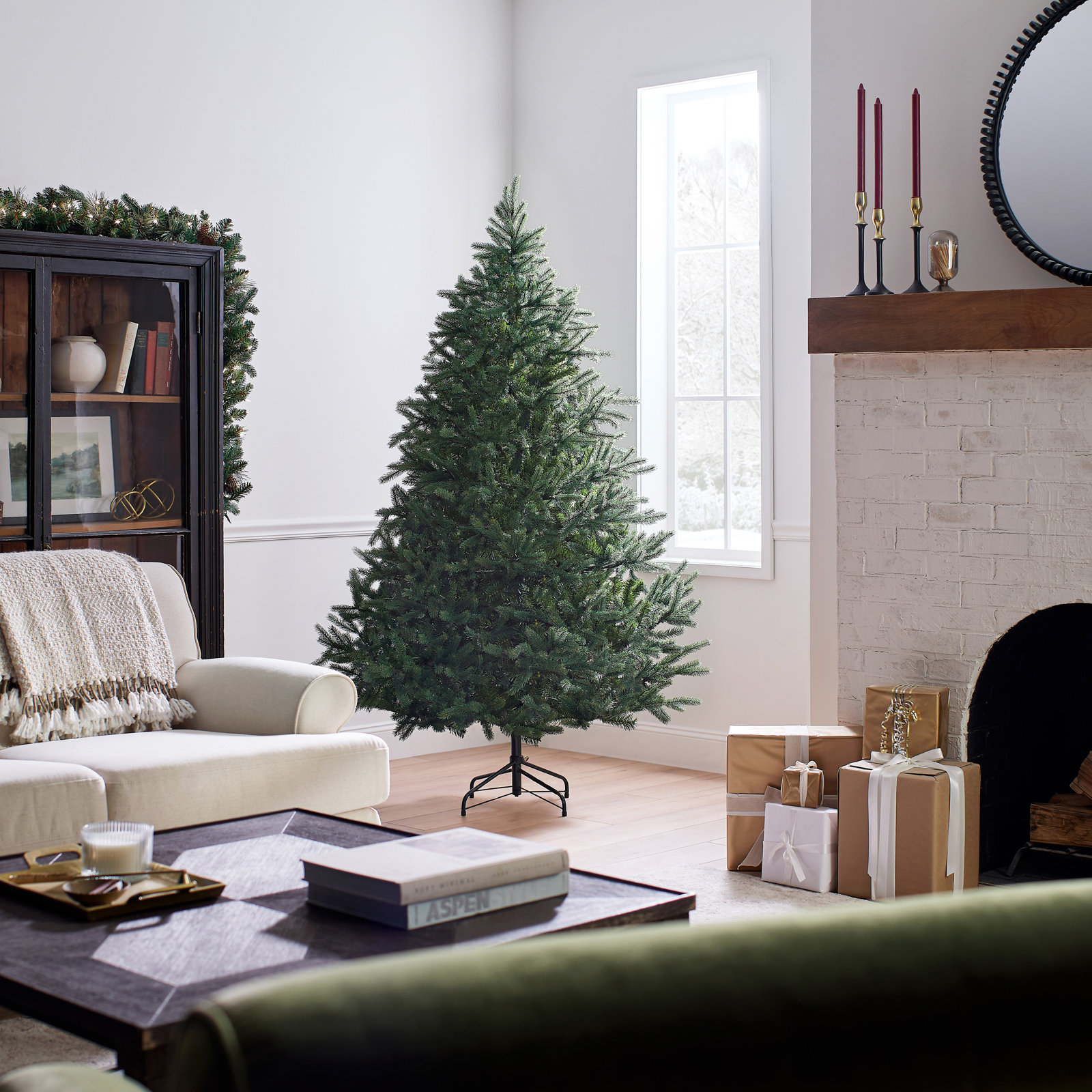 The Holiday Aisle® Norway Fir Tree, 6.5' H
