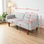 Canapé-lit futon convertible Modern