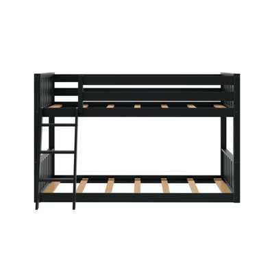 Lievin Twin over Twin Solid Wood Standard Bunk Bed -  George Oliver, 0F27AFFEB2504AE4B4F03109ACACC0E1