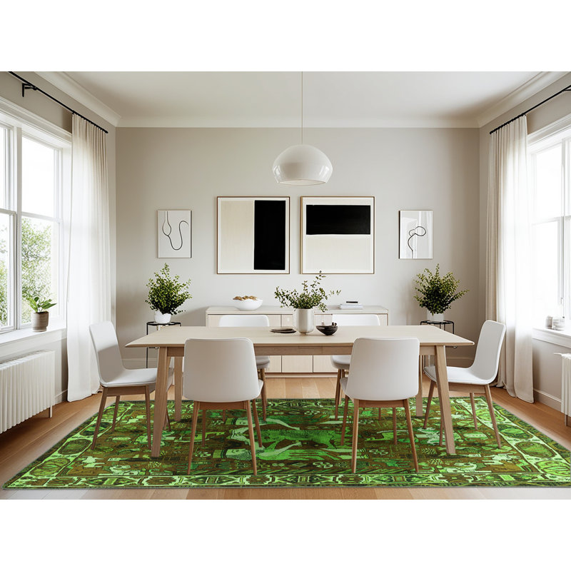 Performance Toile Indoor Rug, Rectangle 7' x 10'