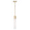 1 - Light Soft Gold Single Pendant
