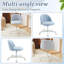 Petit fauteuil de bureau ergonomique en molleton Modern Teddy-493346642
