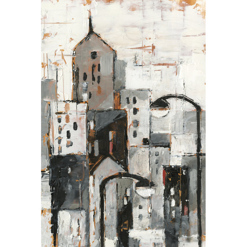 Illuminated City I, H 18 po x l 12 po