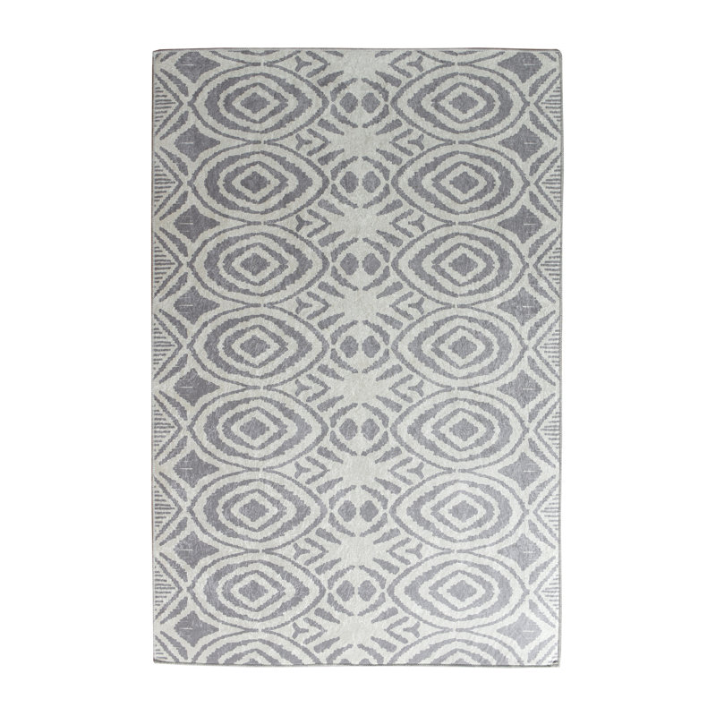 Tapis gris Tiptree, Rectangle 2 pi 7 po x 4 pi 11 po