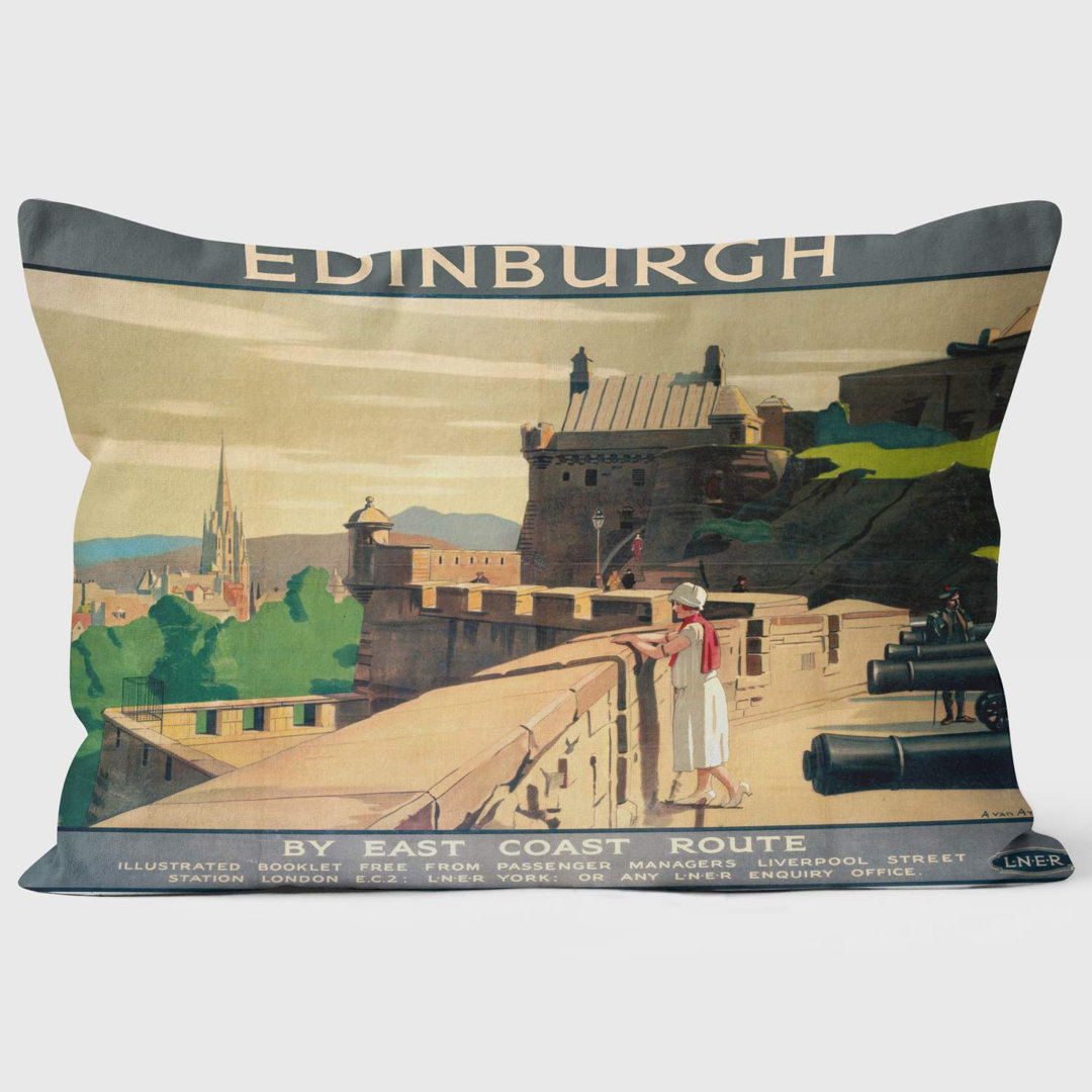 Edinburgh by the East Coast Route LNER 1923-1947 - National Railway Museum Cushion