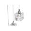 Claxten 5 - Light Chrome Cluster Pendant