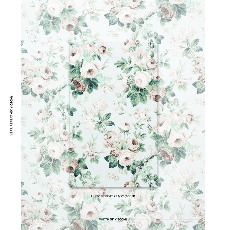 Tissu floral Nancy, Nancy floral